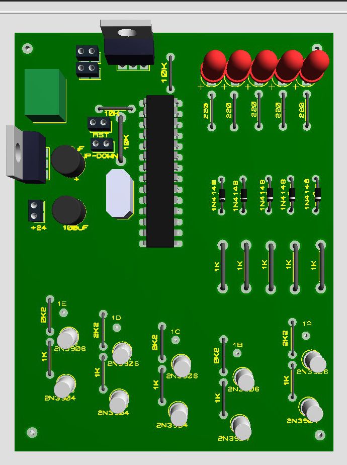 3D control ascensor