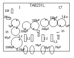 TA8231L PCB TOP