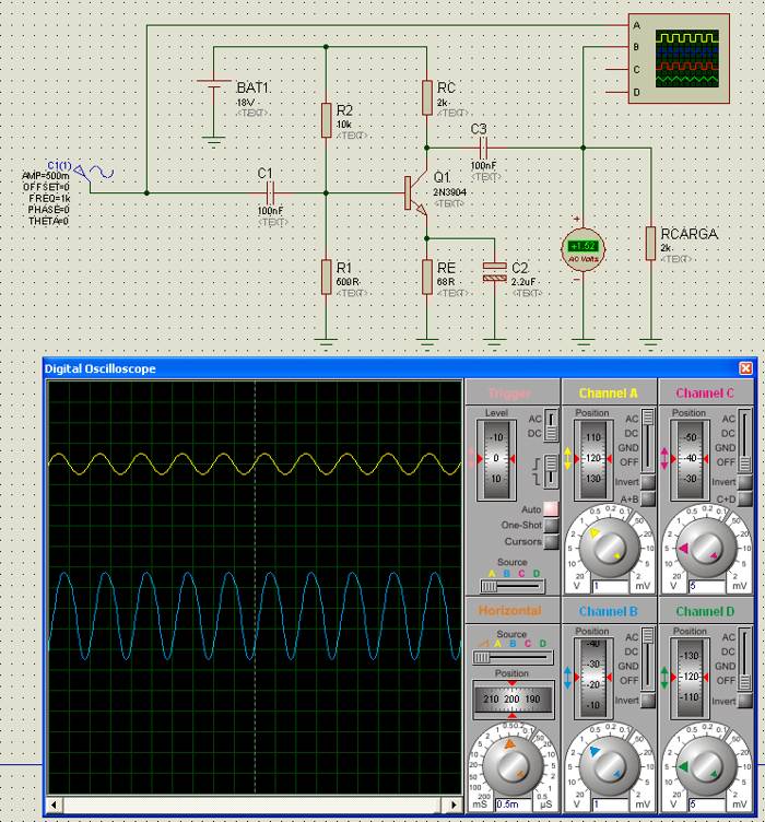 amplif bjt