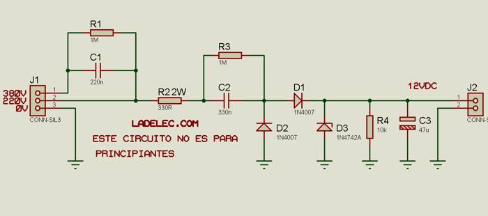 fuente 380V