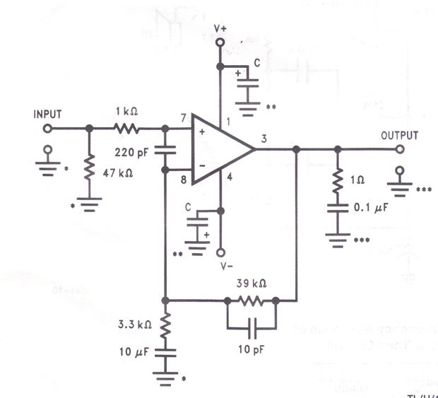 Amplificador de audio de 40 W Ladelec