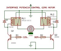 Pulse para ampliar la interfase de control del motor