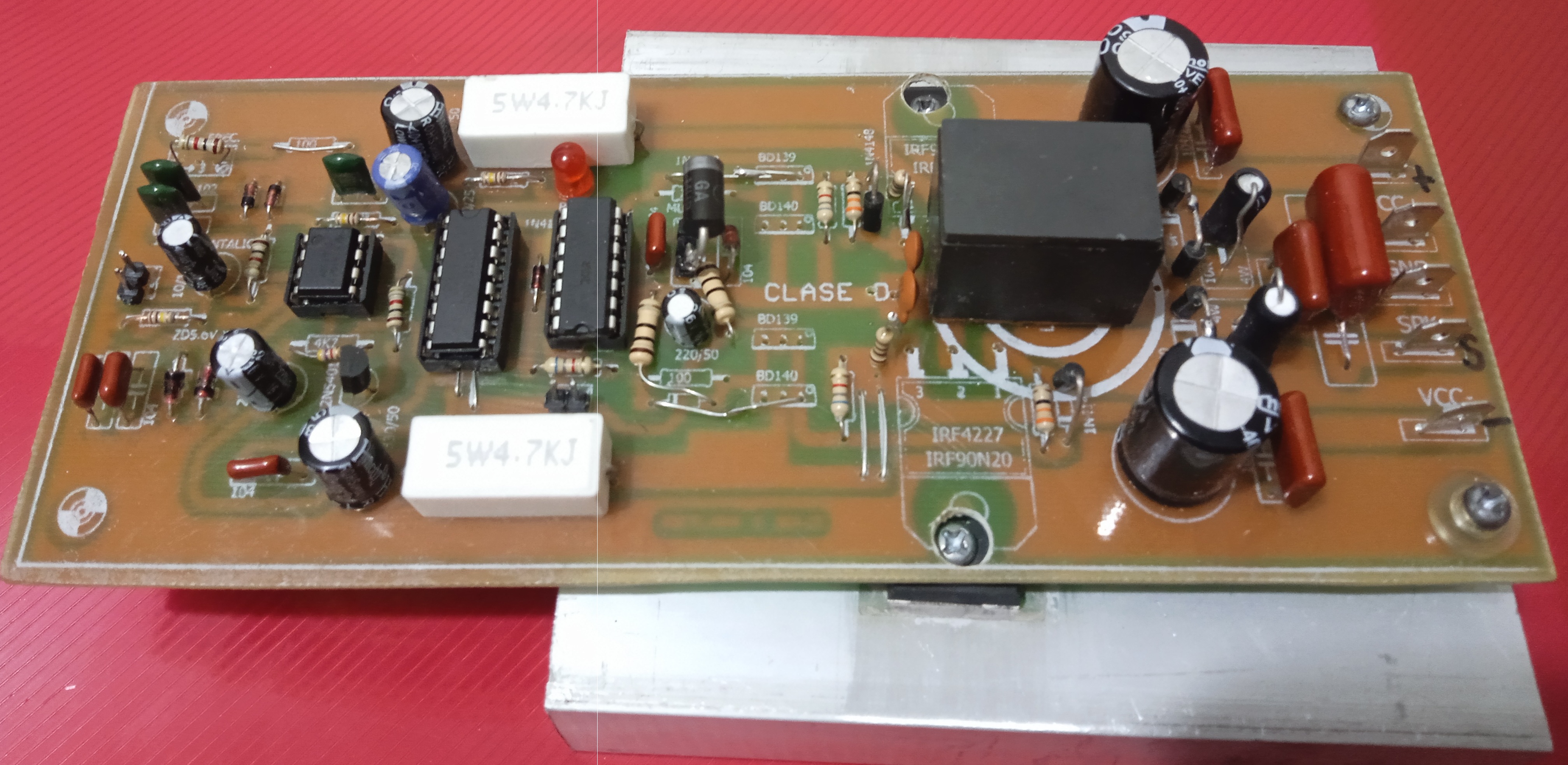 pcb clase d 800W